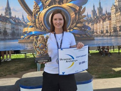 Херсонська спортсменка стала чемпіонкою України зі стрільби з лука