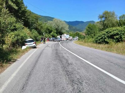 На Рахівщині зіткнулися чотири автомобілі - загинув один з водіїв