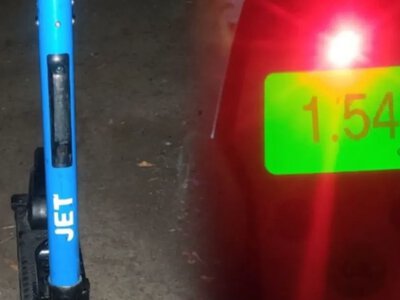 На Волині патрульні зупинили нетверезого водія електросамоката