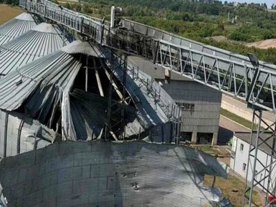 рф зруйнувала частину елеватора на Сумщині