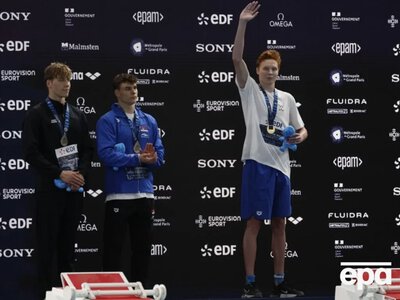 Український плавець Микита Шеремет встановив національний рекорд і став чемпіоном Європи