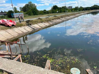 Німецьке озеро потерпає від посухи: знизився рівень води