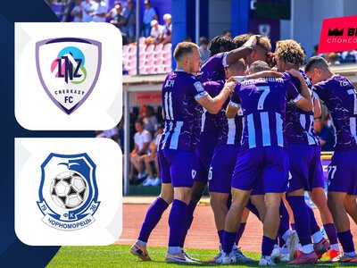 ЛНЗ Черкаси 2:0 Чорноморець. Відео матчу 16-08-2026. Прем'єр-Ліга