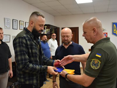 Юрія Оляновського із села Пустовійти Уланівської громади нагорожено медаллю «За врятоване життя»