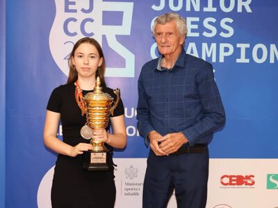 Спортсменка зі Львівщини виборола «срібло» на чемпіонаті Європи з шахів