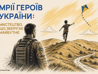 На Сумщині стартує проєкт «Мрії Героїв України: мистецтво, що зберігає майбутнє»