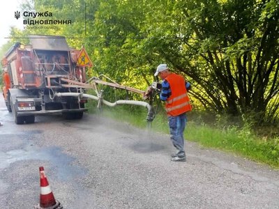 На трасі Кролевець – Конотоп – Ромни – Пирятин проводять ремонтні роботи та ліквідують аварійну ямковість