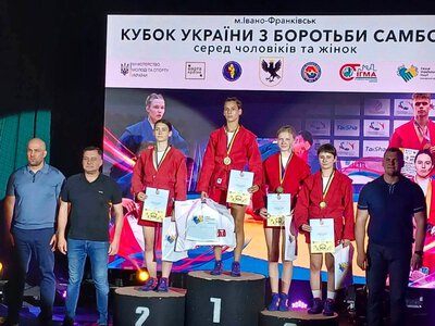 Вихованка Охтирської ДЮСШ здобула золото Кубку України з боротьби з самбо