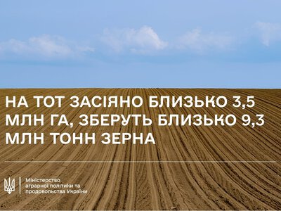 Вкрадений врожай: на тимчасово окупованих територіях засіяно близько 3,5 млн га, потенційно зберуть 9,3 млн тонн