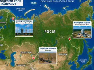 Флеш: РФ використовує ракети Союз-2.1б для запуску супутників Рассвет