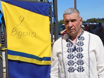 Після чотирьох років у російському полоні: на Буковині зустріли захисника Віктора Камбуру