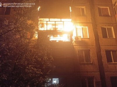 Уночі внаслідок атак у Дніпропетровській області було поранено 19-річну дівчину