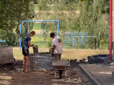 У ліцеї на Рівненщині облаштовують відмостку: на роботи виділили 860 тис. грн