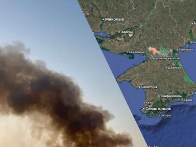 У Криму вночі горів аеродром і не тільки