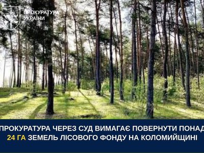 Прокуратура через суд повертає 24 гектари земель на Коломийщині