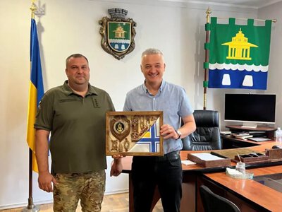 Вдячність від флоту: Моршинська громада отримав відзнаку від ВМС ЗСУ