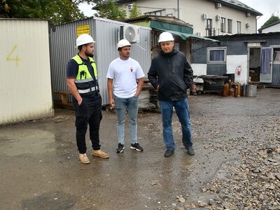 «Велоінспекція» Марцінківа перевірила будівництво житла для ВПО у Франківську