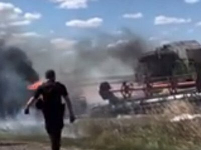 На Запоріжжі російський дрон влучив у комбайн: загинув працівник ферми