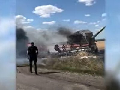 На Запоріжжі російський FPV-дрон атакував комбайн – загинув фермер