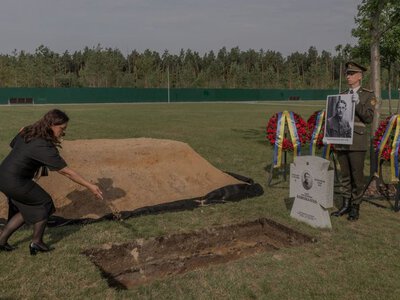 Євгена Коновальця перепоховали на військовому меморіальному кладовищі