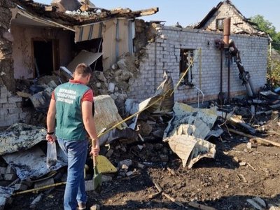 У Запоріжжі екологи зафіксували масштабне забруднення ґрунту після нічної атаки дронів