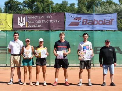 Тенісист із Рівненщини здобув срібло на чемпіонаті України
