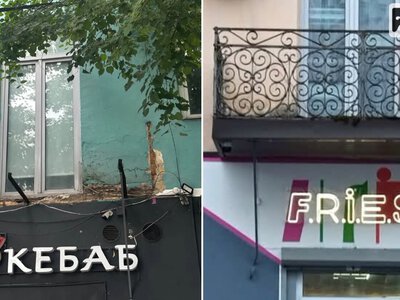 З Михайлівської у Житомирі зник один із останніх історичних кованих балконів