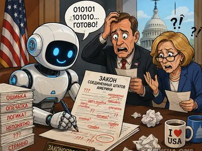 Штучний інтелект почав писати закони у США: документи рясніють помилками