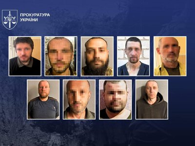 Дев’ятьох зрадників судитимуть за участь у війні проти ЗСУ