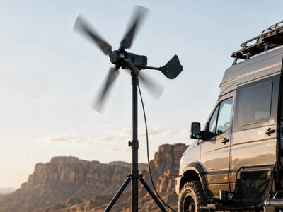 Стартап Ventyra випустив складану вітряну турбіну R1, яка поміщається в рюкзак
