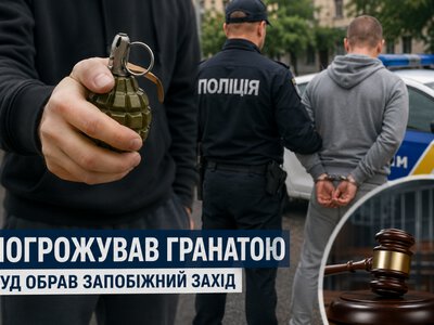У Квасилові чоловік погрожував перехожим гранатою: суд обрав запобіжний захід