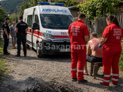 Вибух балона на Мукачівщині: постраждав чоловік