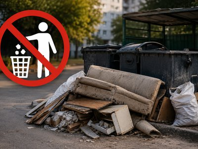 «Здав капарника – отримав гроші»: Марцінків закликав франківців фіксувати тих, хто незаконно викидає великогабаритне сміття
