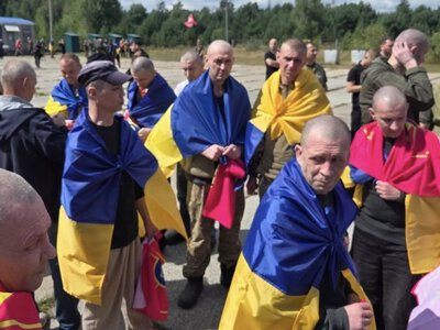 Сьогодні з російського полону повернулося 103 українських воїнів (ФОТО)