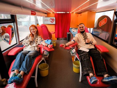 Київ готується до великої донорської акції: на Контрактовій площі можна буде здати кров