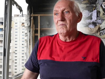 Російський дрон влучив у багатоповерхівку в Херсоні, є поранена