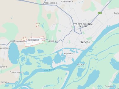 Російські окупанти атакували безпілотником Комишани на Херсонщині