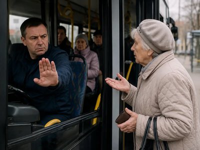 Водій виганяє з маршрутки? Що робити пенсіонеру, якщо відмовили у безплатному проїзді
