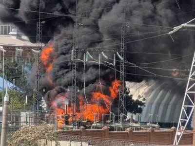 У Чебоксарах загорілася підстанція біля підприємства «ВНИИР Прогрес» (ВІДЕО)