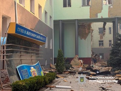 2 вбитих і 20 поранених внаслідок удару по Житомиру