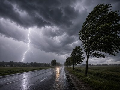На Рівненщині у пʼятницю очікують грози та шквали: попередження від синоптиків