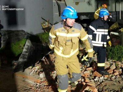 Выросло количество погибших от атаки РФ на здание Нацполиции в Житомире