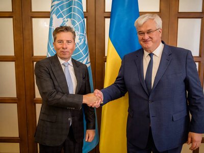 Сибіга закликав посилити тиск на росію під час зустрічі з заступником Генсека ООН