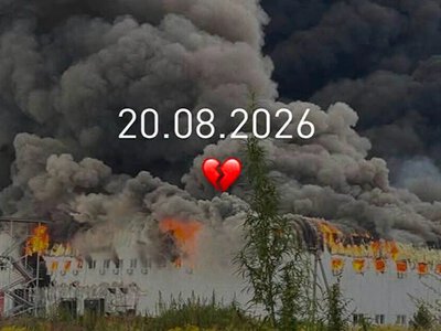 Російський удар пошкодив склад із товарами VARUS у Борисполі