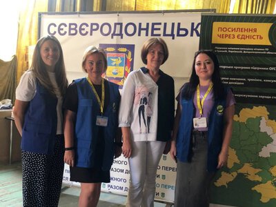 Благодійники передали гігієнічні набори родинам Сіверськодонецької громади