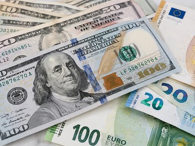 НБУ опустив долар на п'ятницю, євро помітно додало