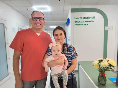 У Львові врятували 4-місячну дівчинку з тромбами в серці й легеневій артерії