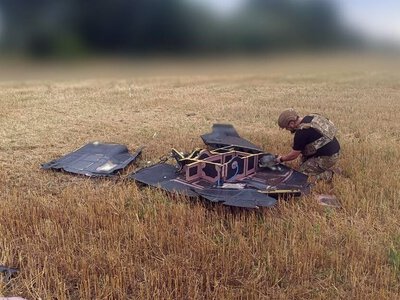 Вибухотехніки поліції Чернігівщини знешкодили збиті ворожі безпілотники (Фото)