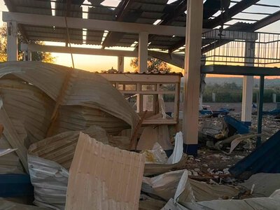На Одещині дрони влучили у міжнародний пункт пропуску на кордоні з Молдовою