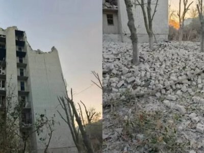 Росіяни вдарили авіабомбою по гуртожитках Херсонського державного університету